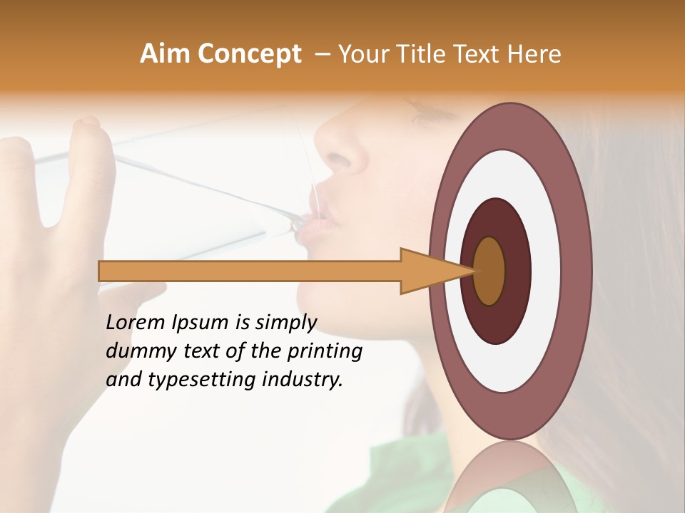 Portrait Healthcare Attractive PowerPoint Template