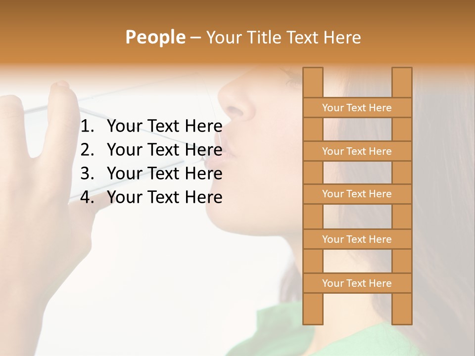 Portrait Healthcare Attractive PowerPoint Template