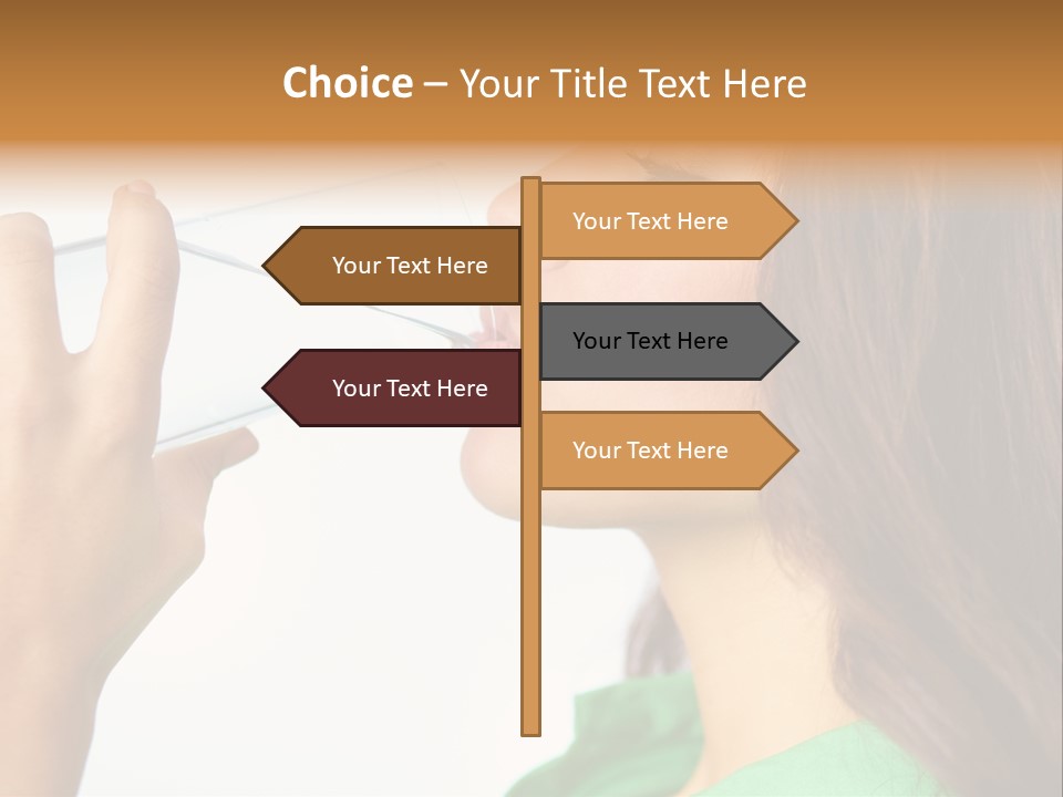 Portrait Healthcare Attractive PowerPoint Template
