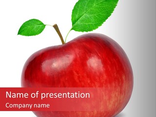 Green Organic Health PowerPoint Template