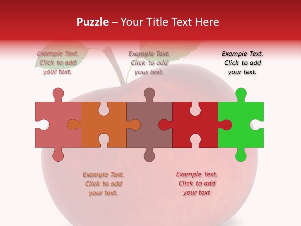 Green Organic Health PowerPoint Template