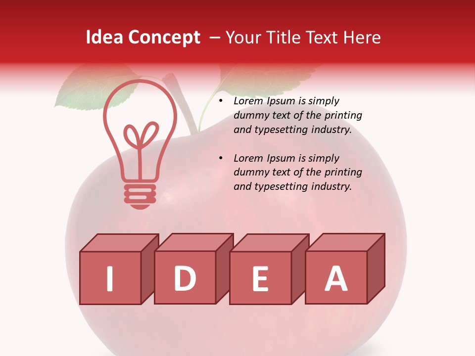 Green Organic Health PowerPoint Template