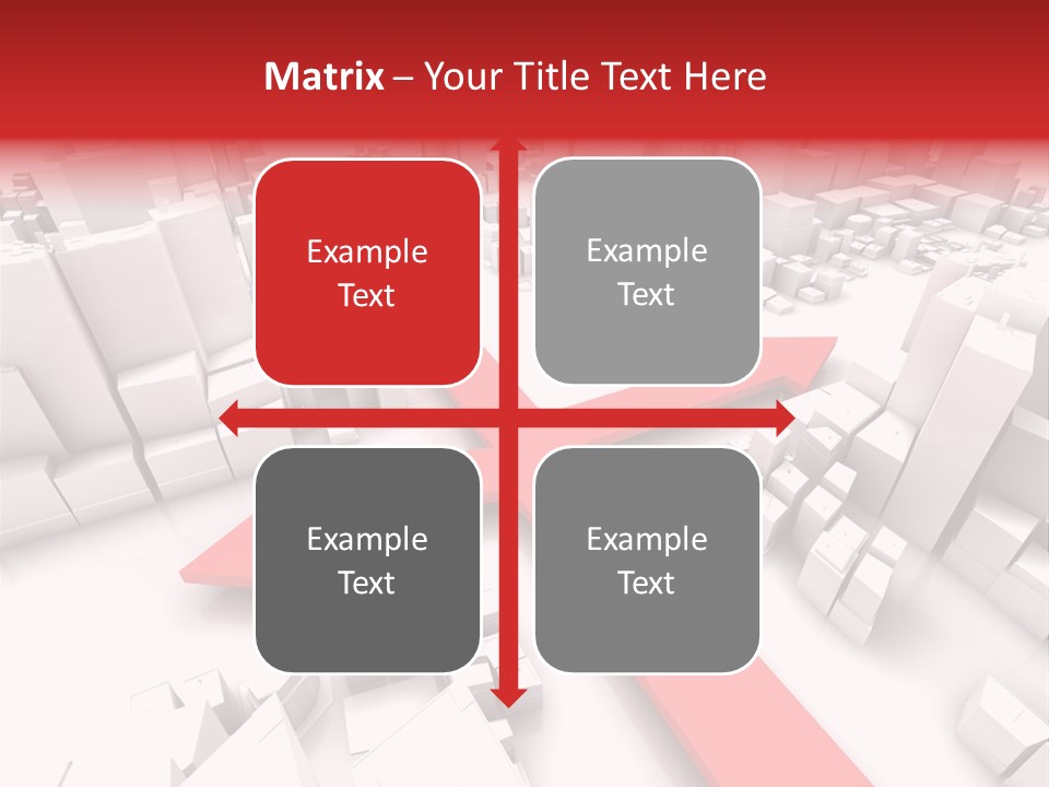 Direction Direct Streets PowerPoint Template