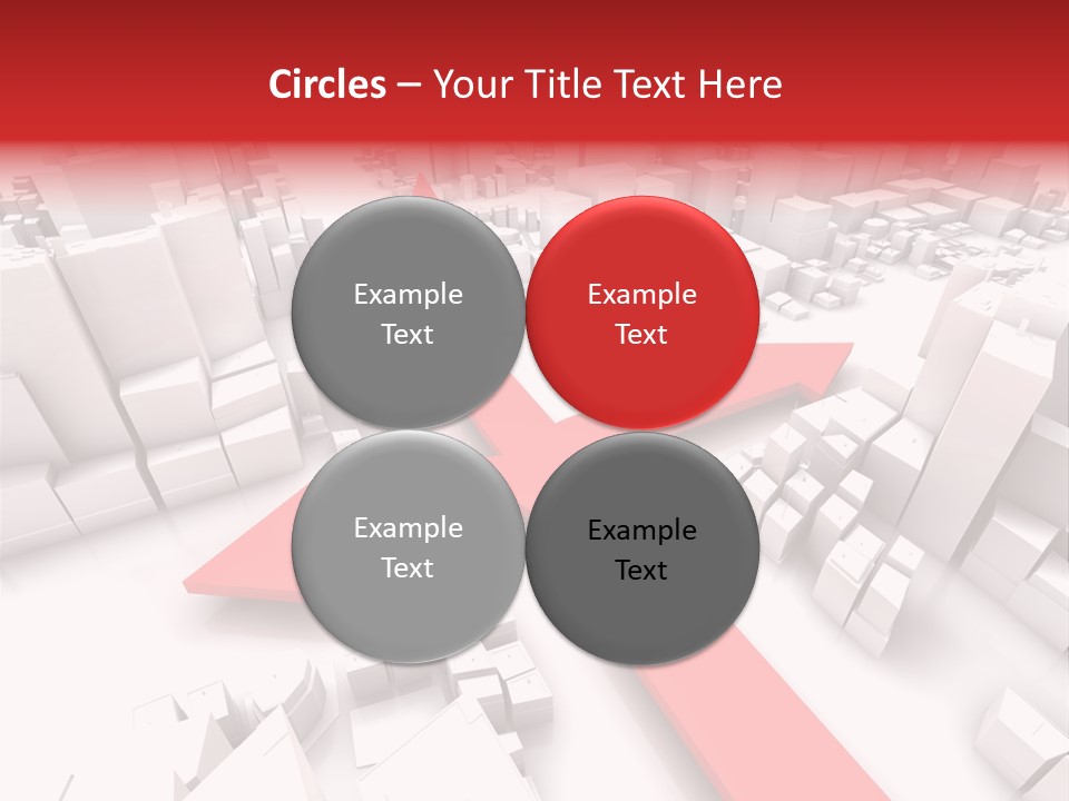 Direction Direct Streets PowerPoint Template