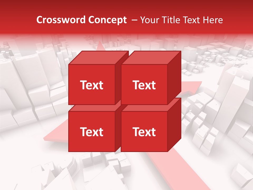 Direction Direct Streets PowerPoint Template