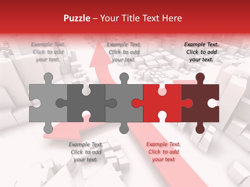 Direction Direct Streets PowerPoint Template