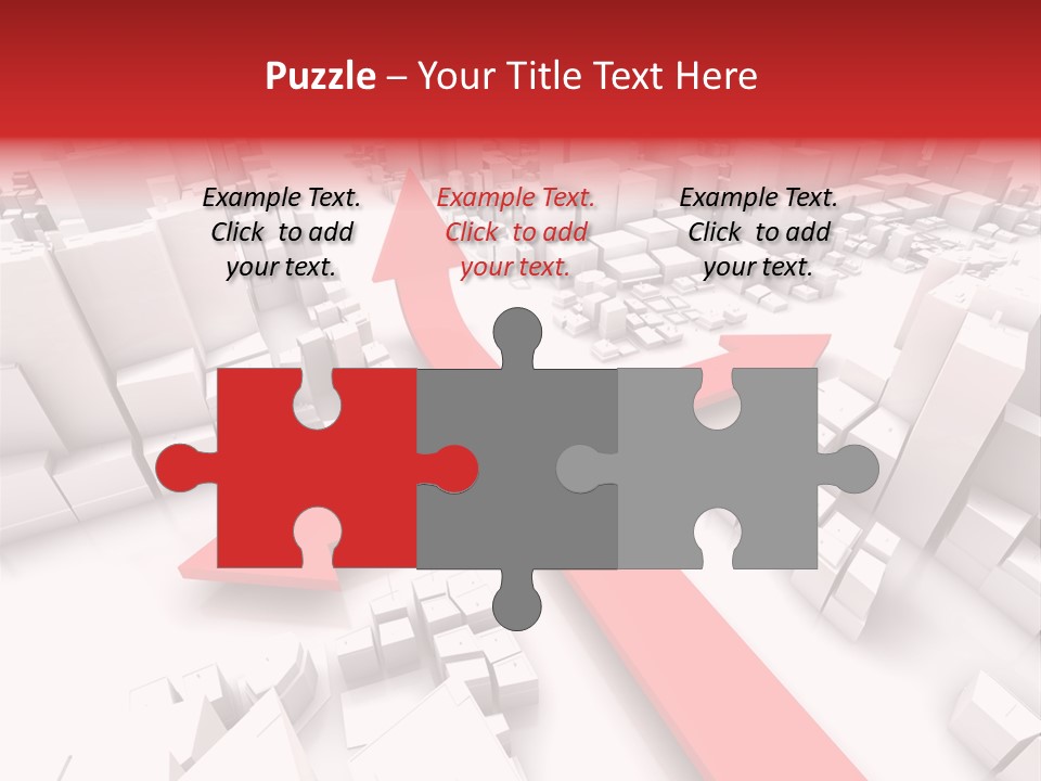 Direction Direct Streets PowerPoint Template