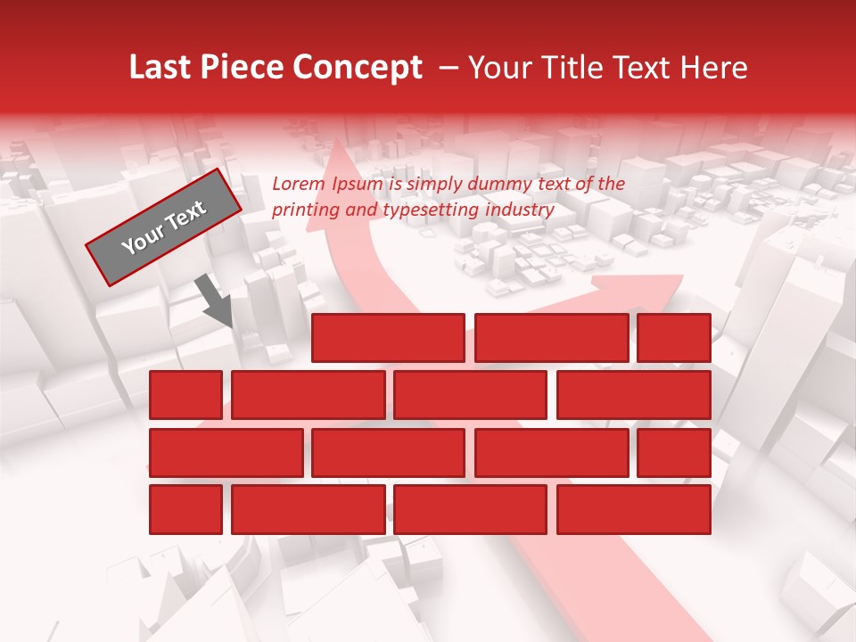 Direction Direct Streets PowerPoint Template