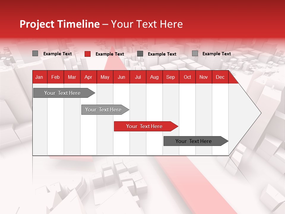 Direction Direct Streets PowerPoint Template