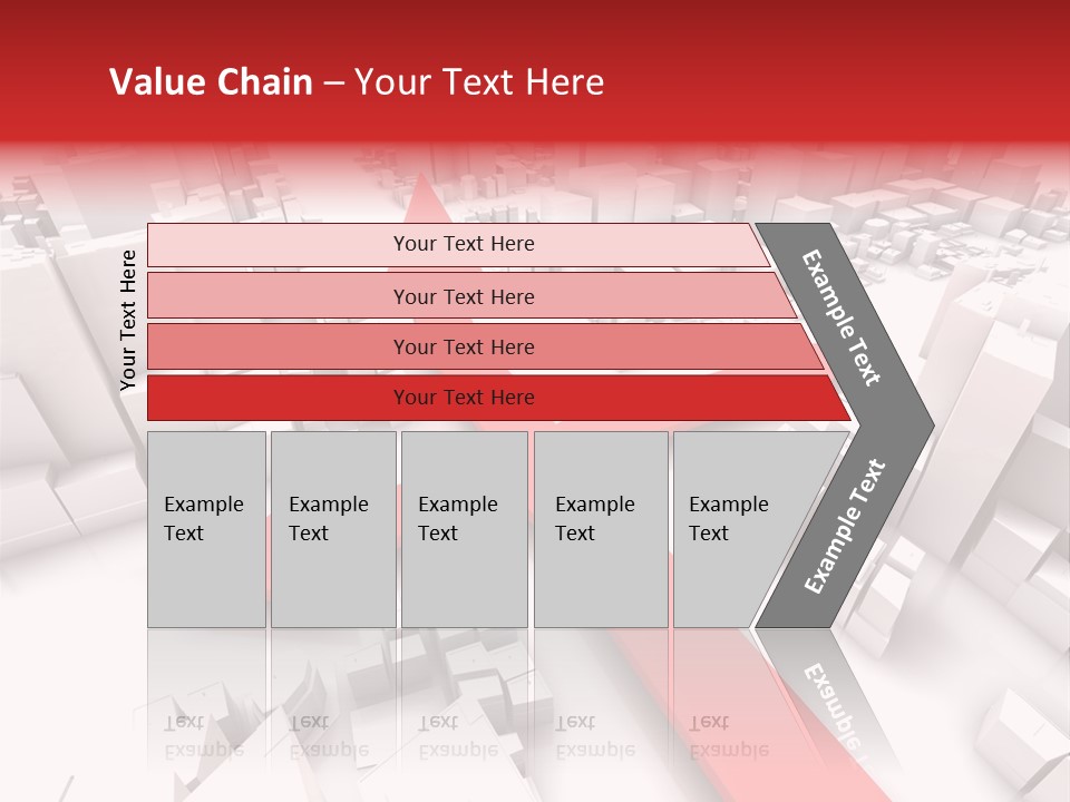 Direction Direct Streets PowerPoint Template