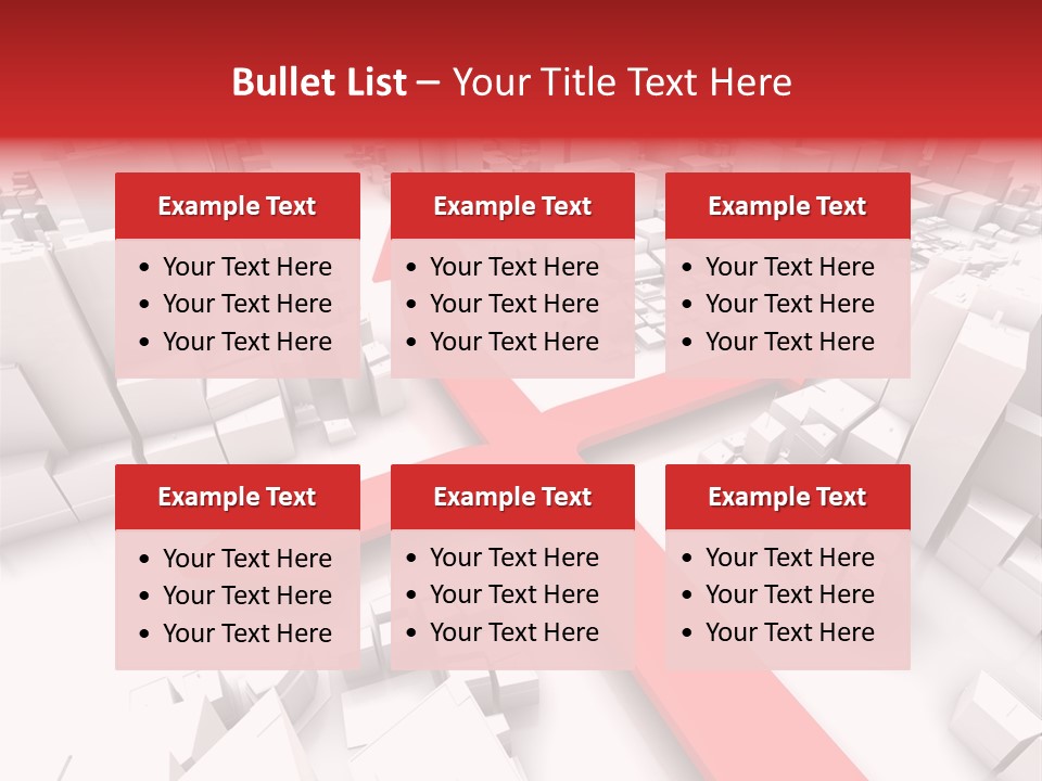 Direction Direct Streets PowerPoint Template