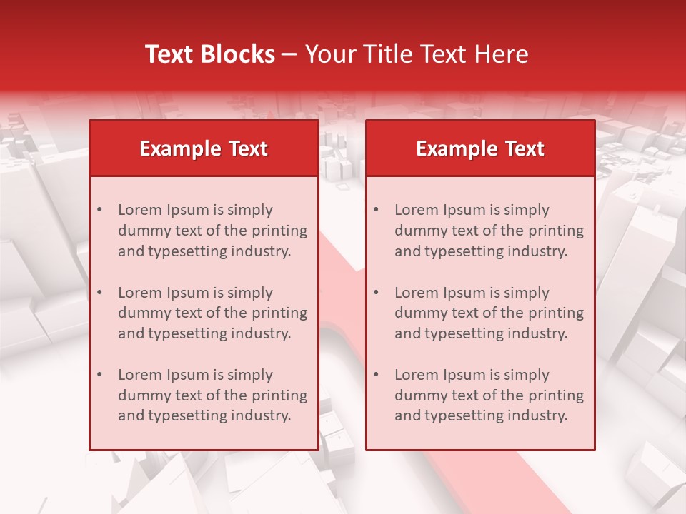 Direction Direct Streets PowerPoint Template