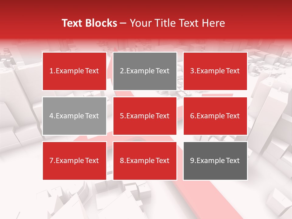 Direction Direct Streets PowerPoint Template