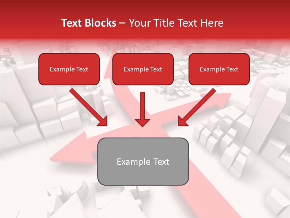 Direction Direct Streets PowerPoint Template