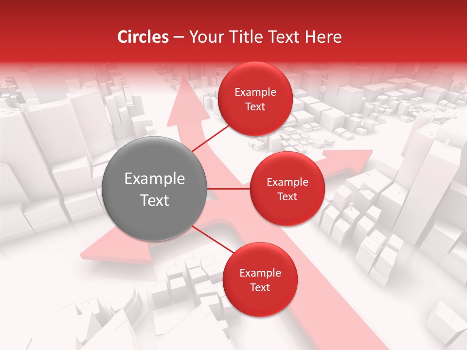 Direction Direct Streets PowerPoint Template