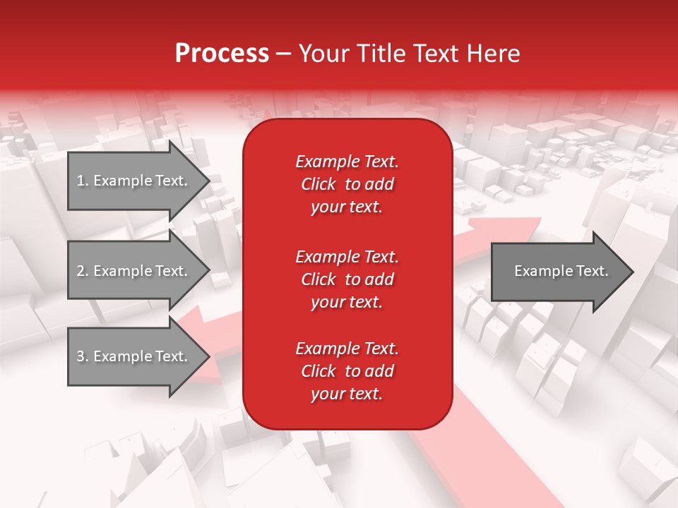 Direction Direct Streets PowerPoint Template