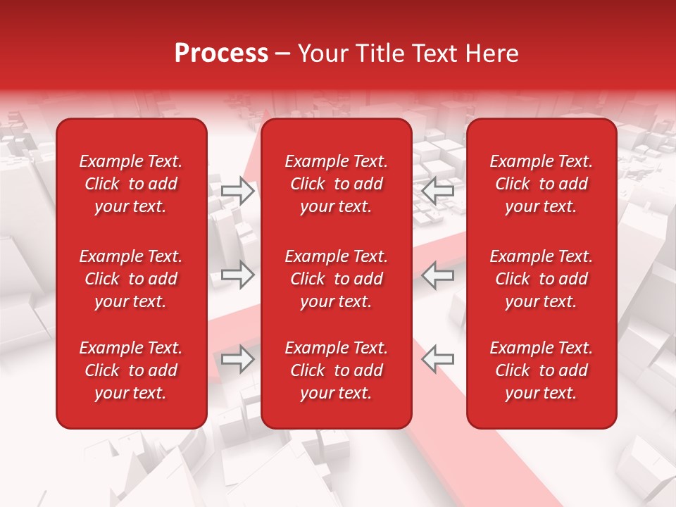 Direction Direct Streets PowerPoint Template
