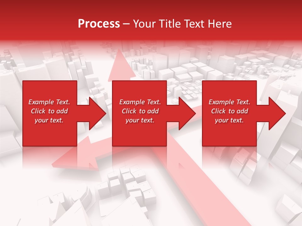 Direction Direct Streets PowerPoint Template