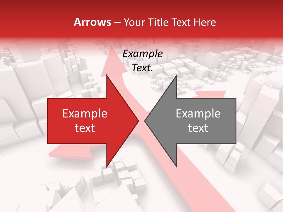 Direction Direct Streets PowerPoint Template