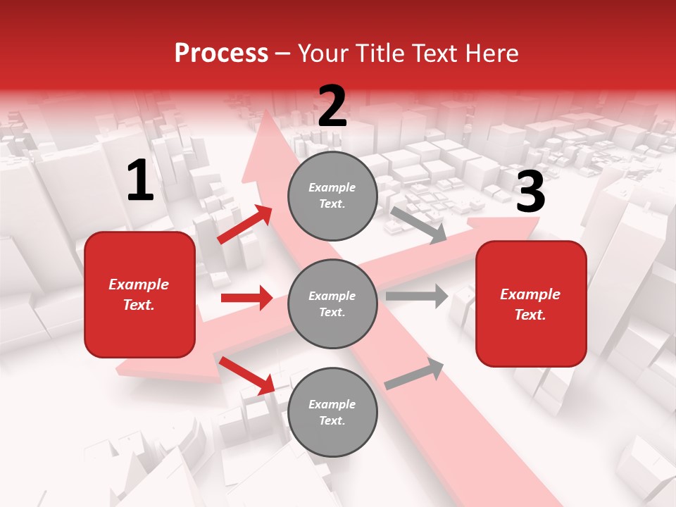 Direction Direct Streets PowerPoint Template