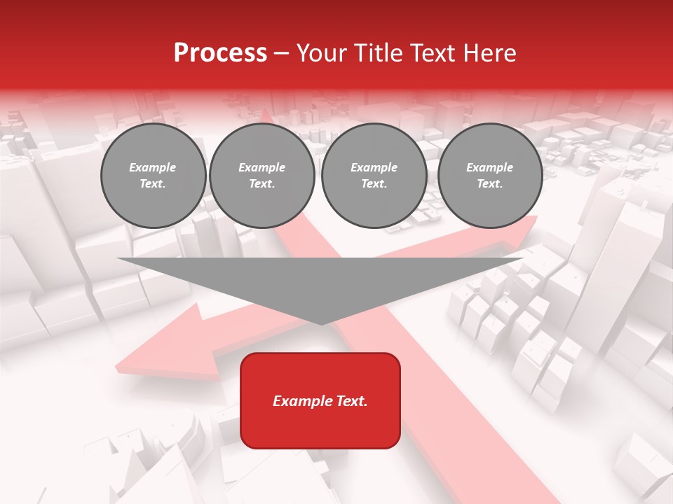 Direction Direct Streets PowerPoint Template