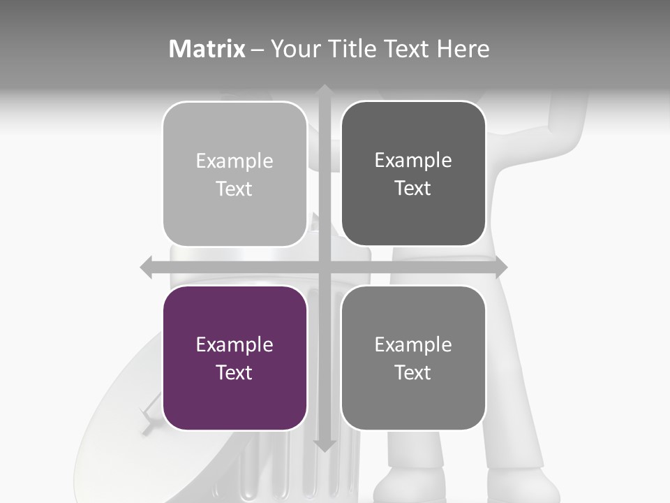 Ecology Container Grey PowerPoint Template