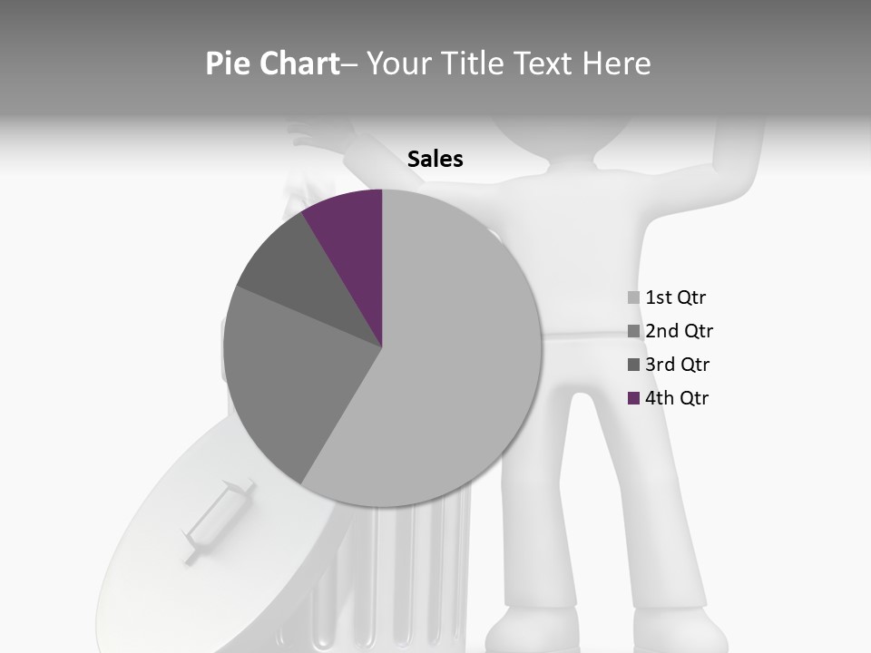 Ecology Container Grey PowerPoint Template
