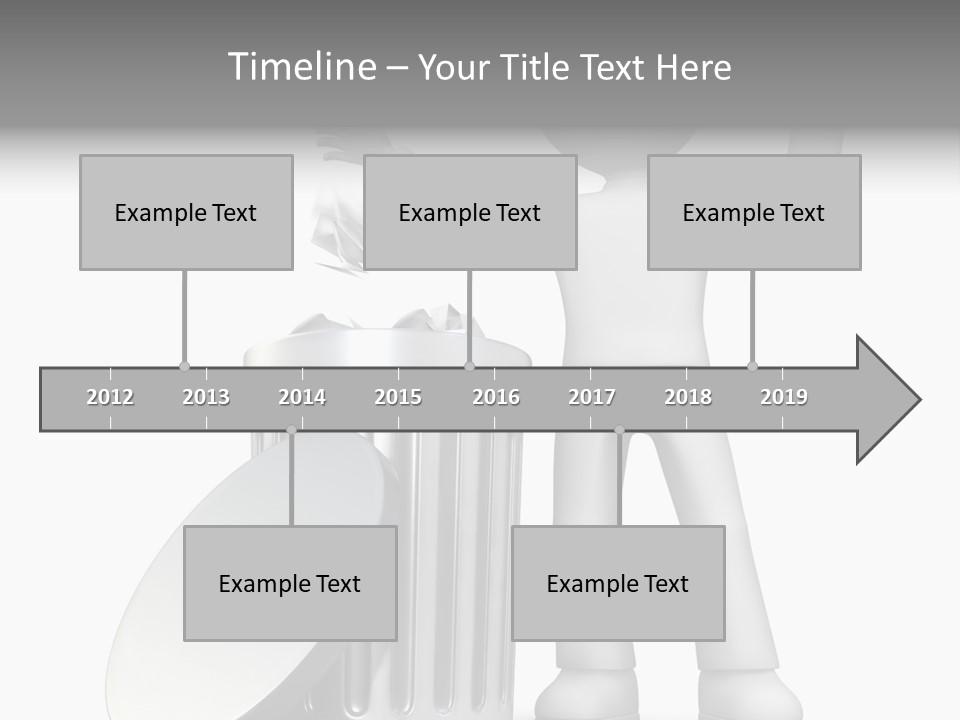 Ecology Container Grey PowerPoint Template