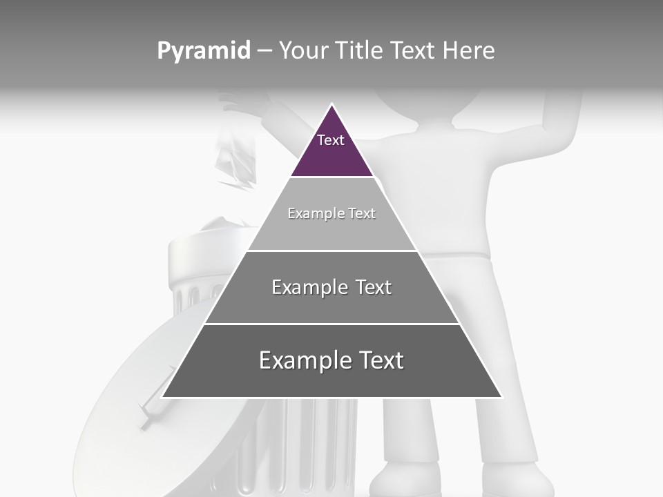 Ecology Container Grey PowerPoint Template