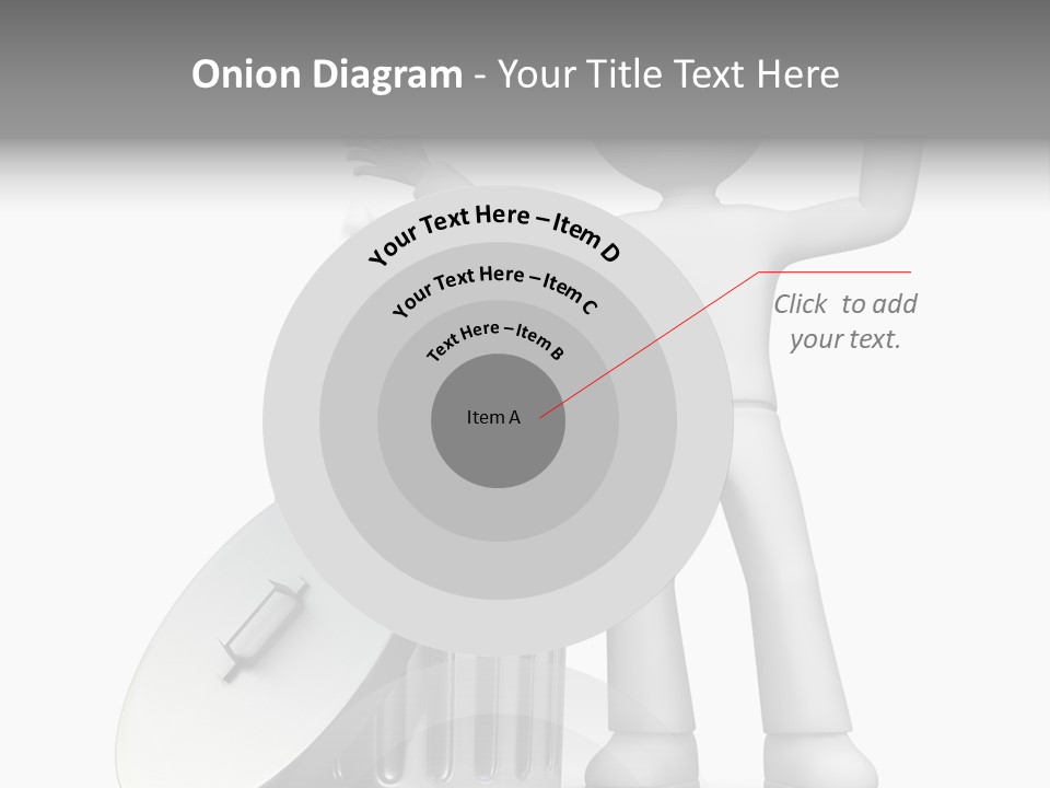 Ecology Container Grey PowerPoint Template