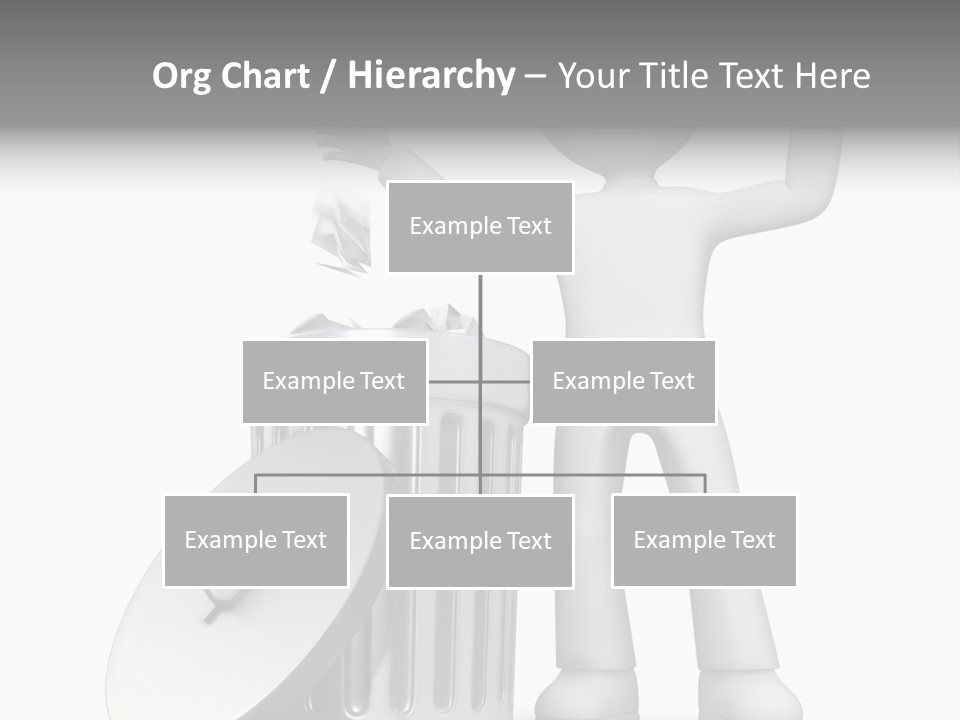 Ecology Container Grey PowerPoint Template