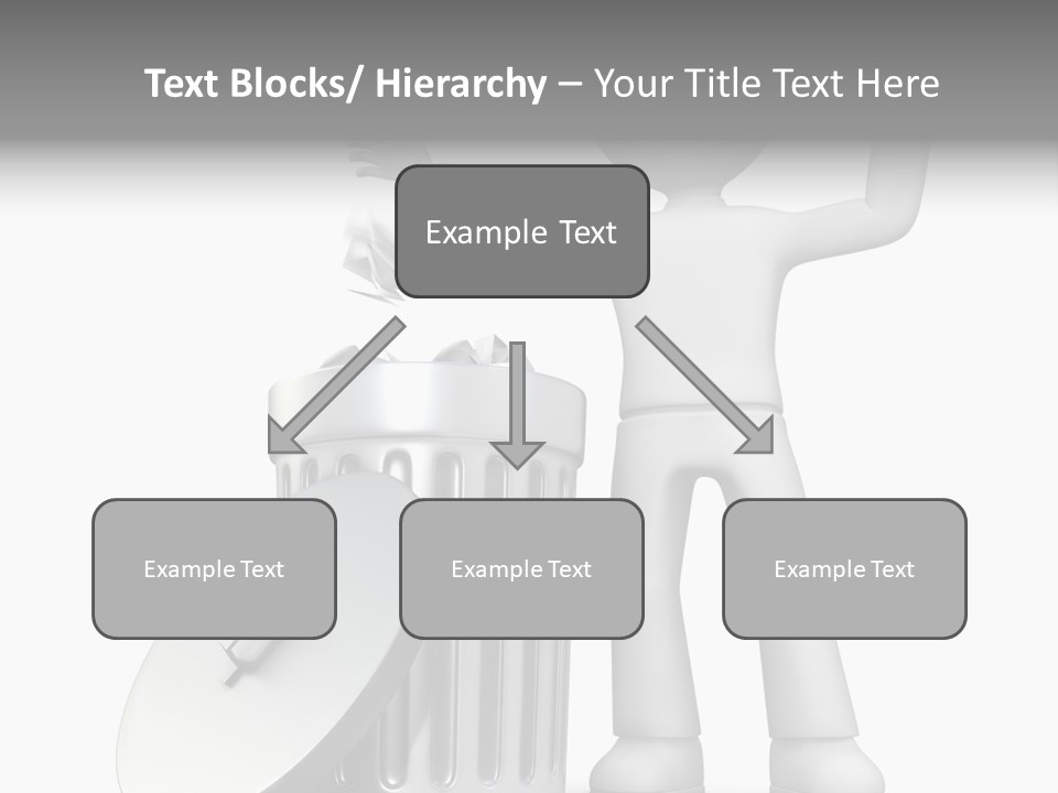 Ecology Container Grey PowerPoint Template