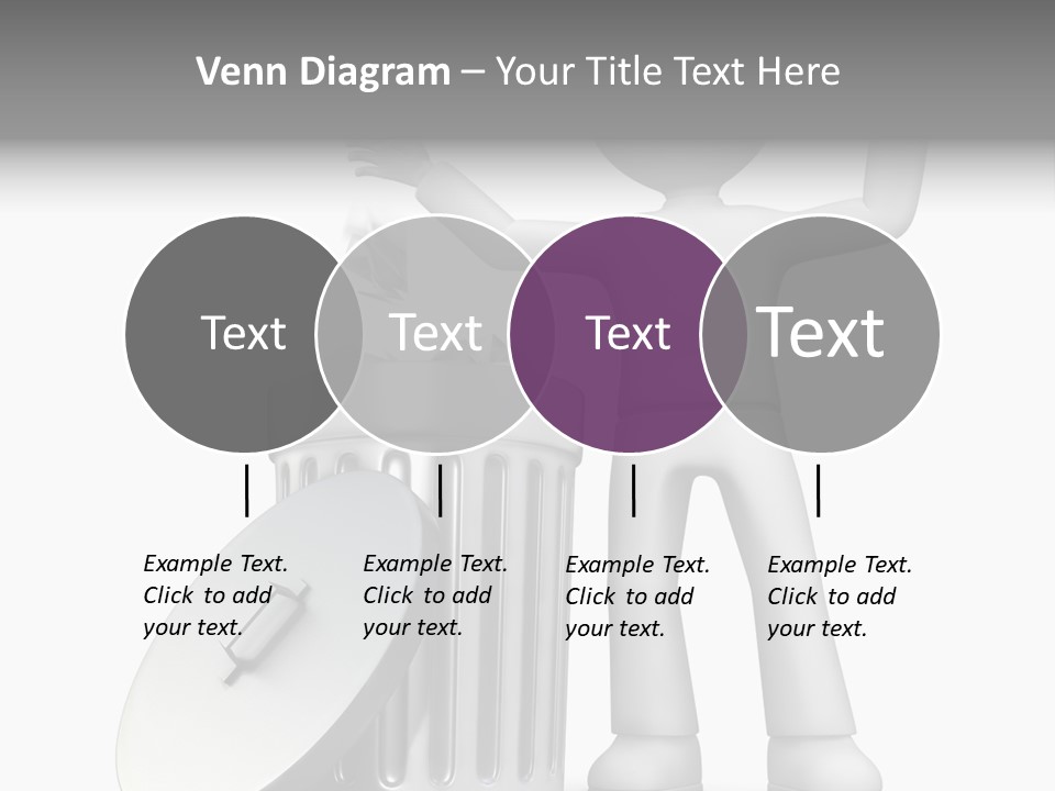 Ecology Container Grey PowerPoint Template