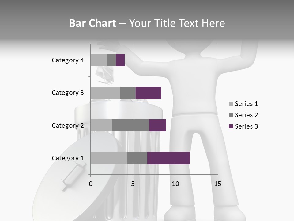 Ecology Container Grey PowerPoint Template