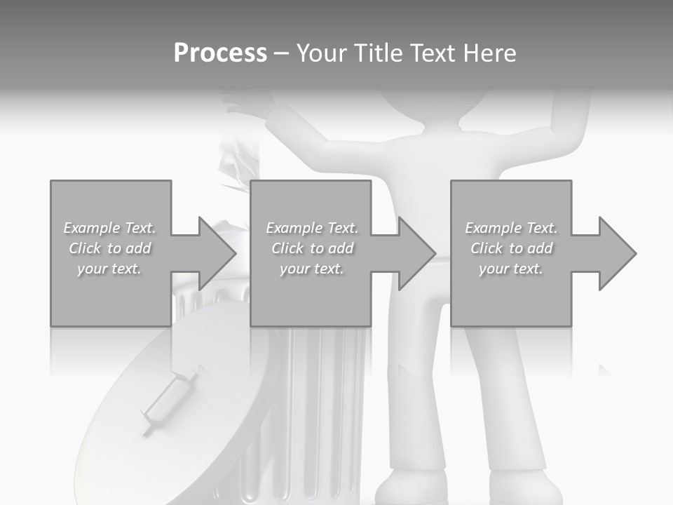 Ecology Container Grey PowerPoint Template