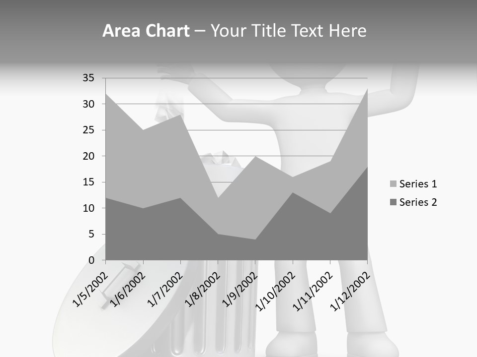 Ecology Container Grey PowerPoint Template