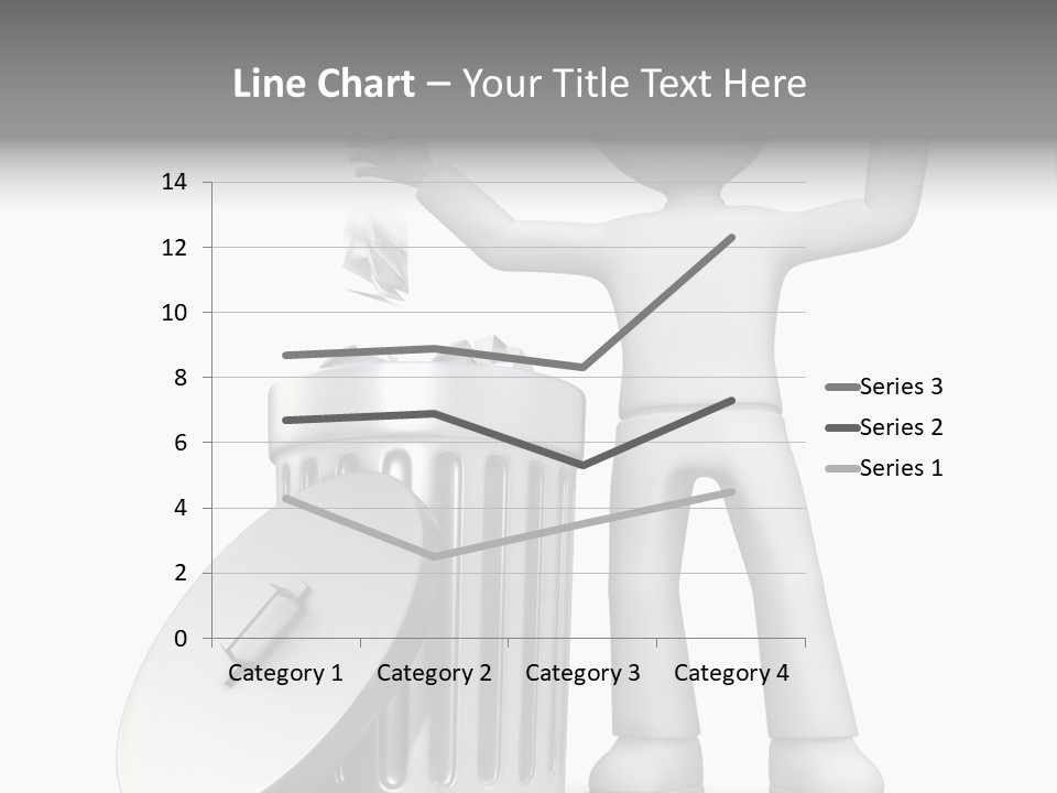 Ecology Container Grey PowerPoint Template