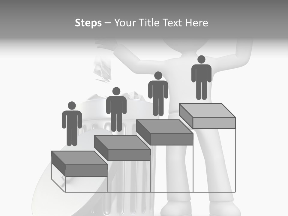 Ecology Container Grey PowerPoint Template