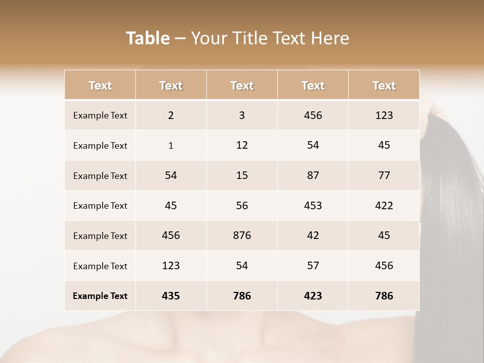 Styling Model Clean PowerPoint Template