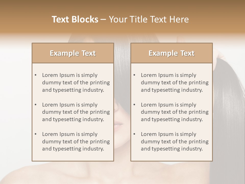 Styling Model Clean PowerPoint Template