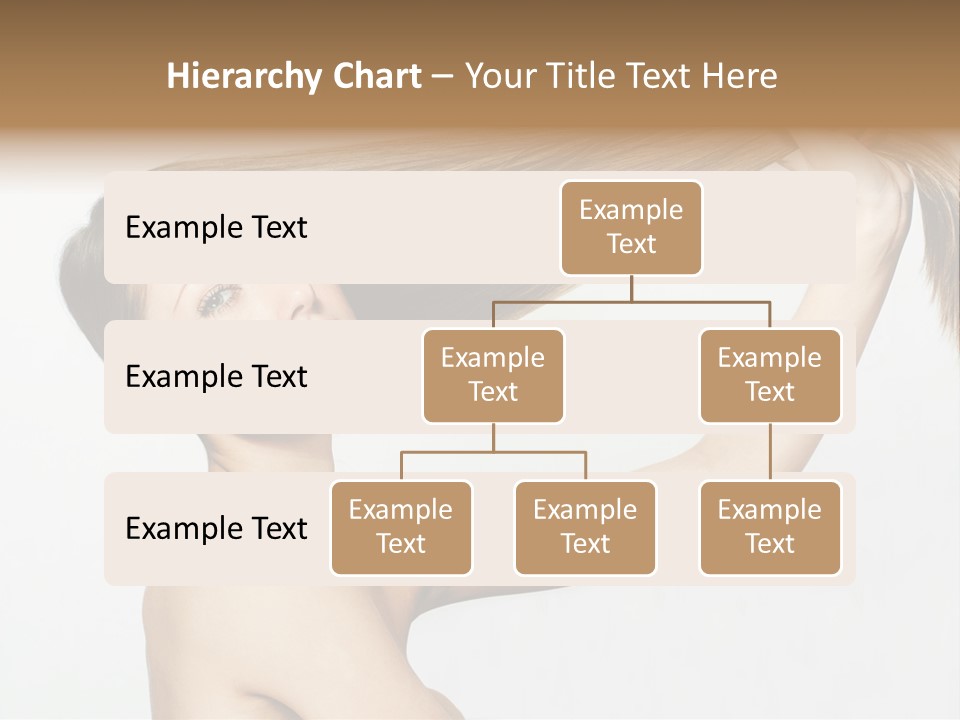 Texture Glamour Haircare PowerPoint Template
