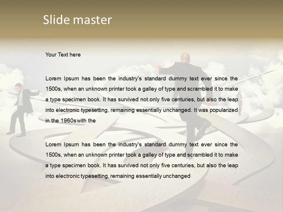 Improve Casual Outdoor PowerPoint Template