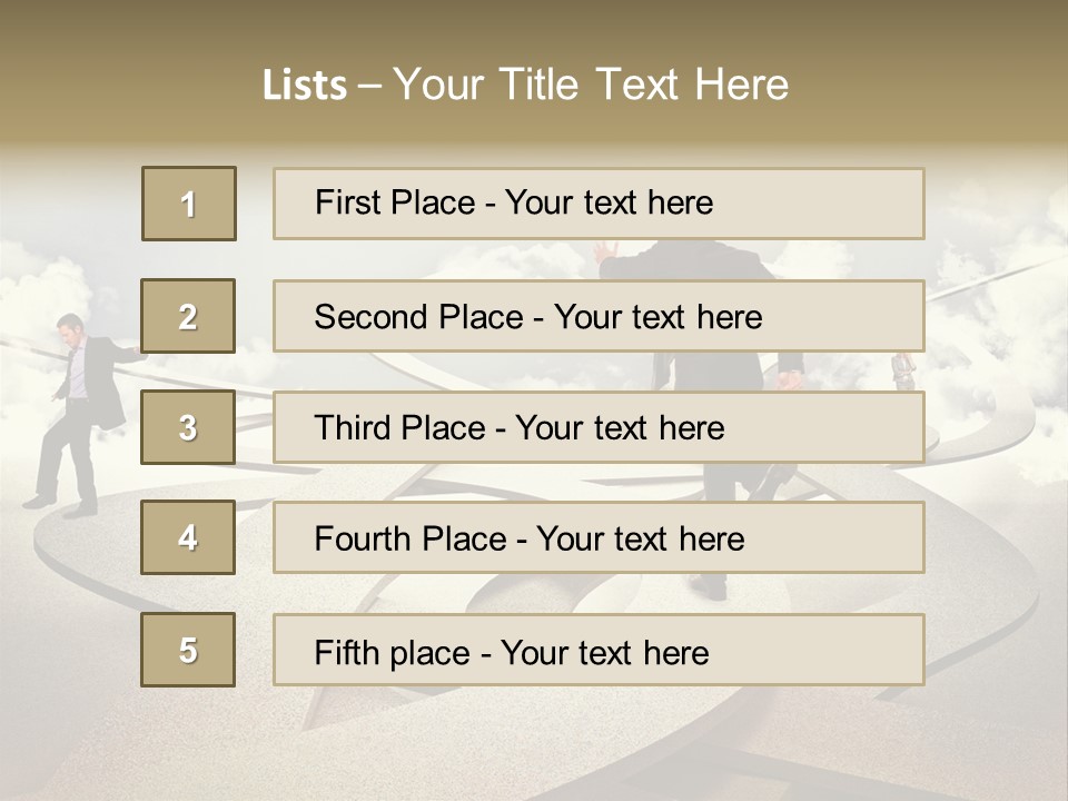 Improve Casual Outdoor PowerPoint Template