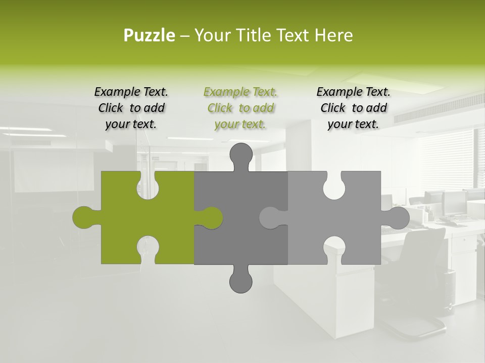 Object Light Interior PowerPoint Template