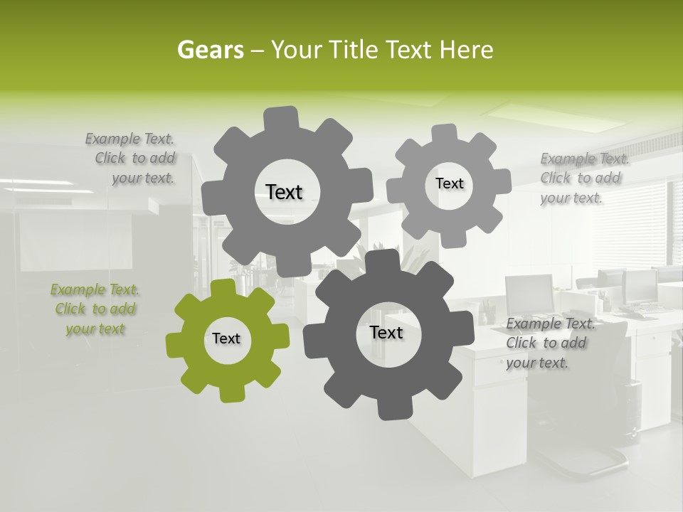 Object Light Interior PowerPoint Template