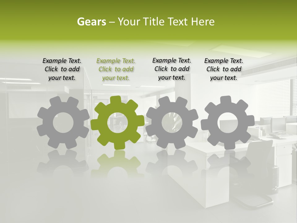 Object Light Interior PowerPoint Template