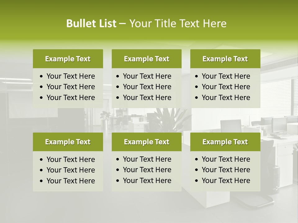 Object Light Interior PowerPoint Template