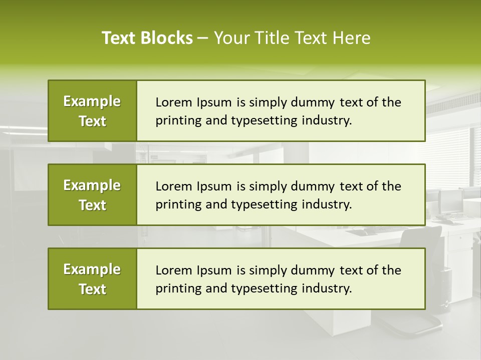 Object Light Interior PowerPoint Template