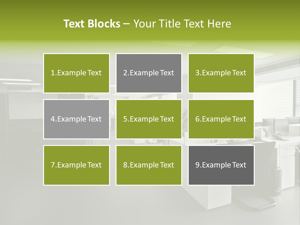 Object Light Interior PowerPoint Template