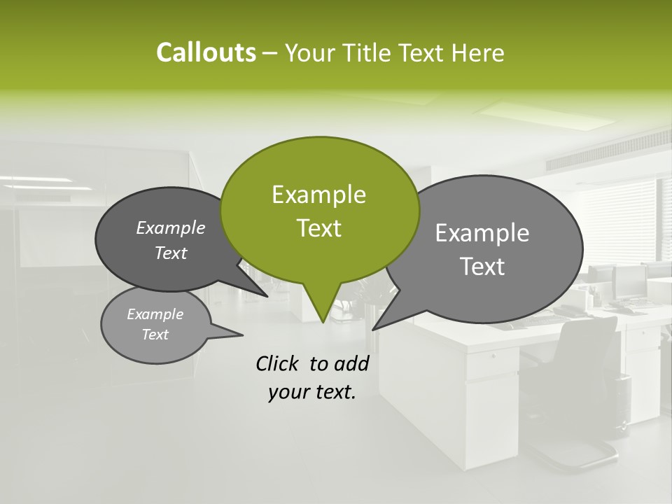 Object Light Interior PowerPoint Template